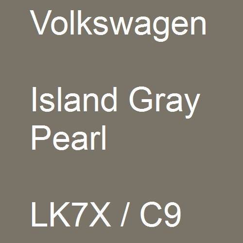 Volkswagen, Island Gray Pearl, LK7X / C9.